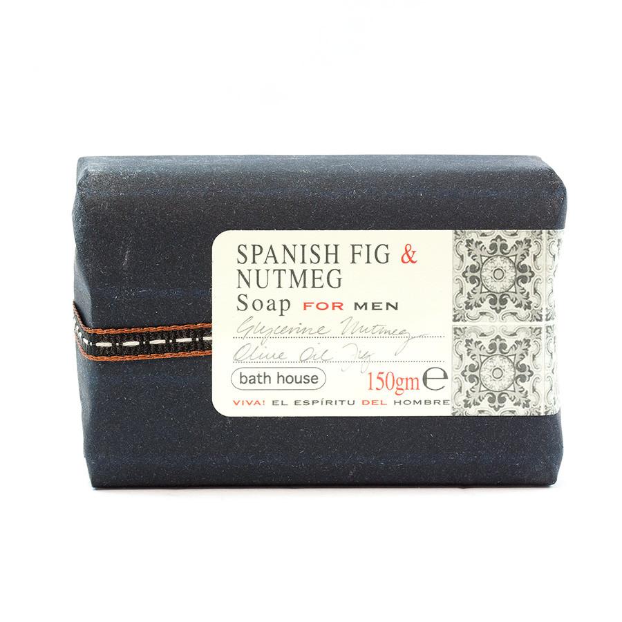 Bath House Spanish Fig and Nutmeg Bar Soap — Fendrihan Canada