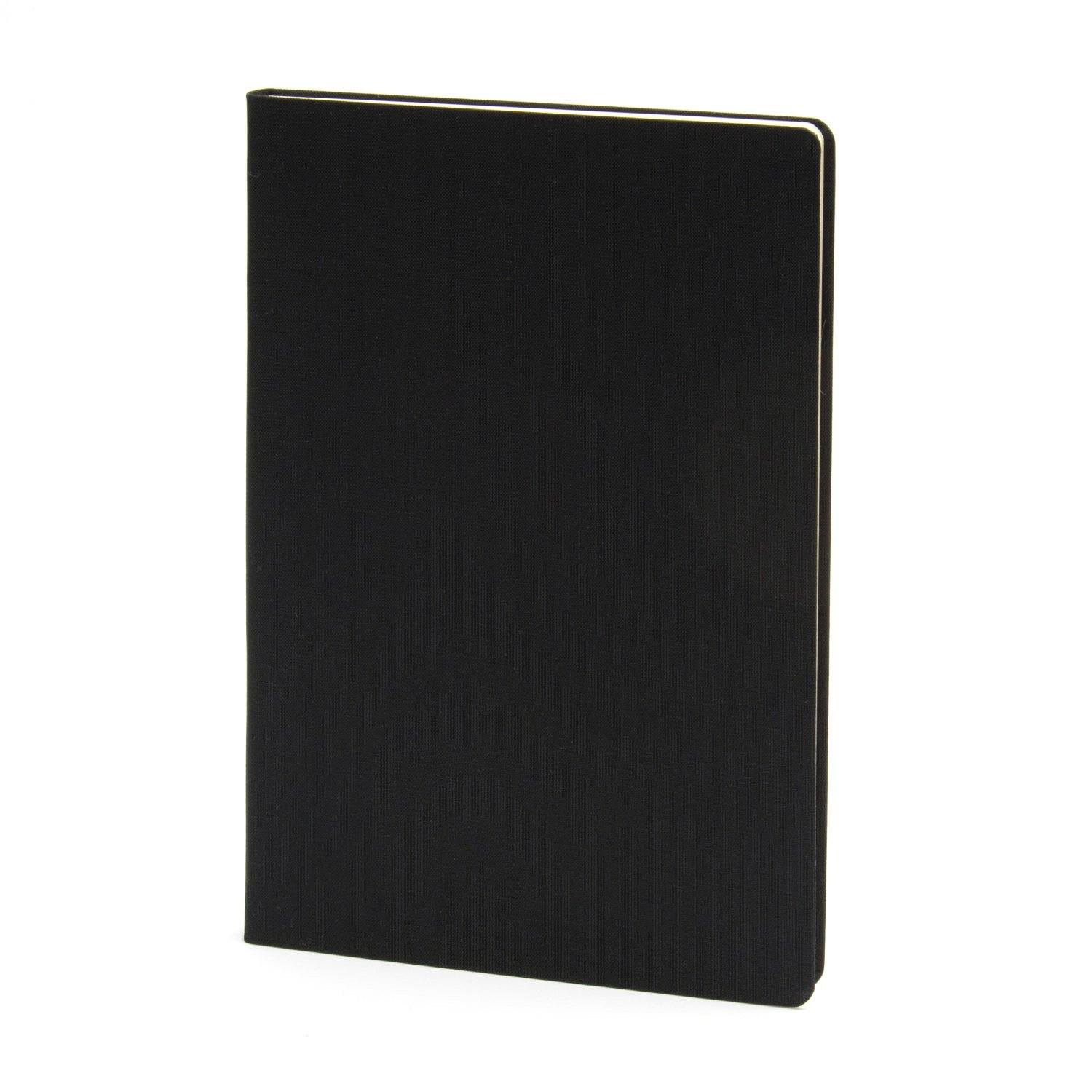 Bindewerk Linen Flex-Cover A5 Notebook Notebook Bindewerk Black