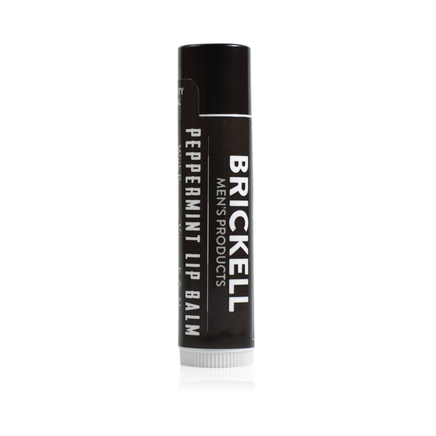 Brickell No Shine Lip Balm, Peppermint Lip Balms Brickell