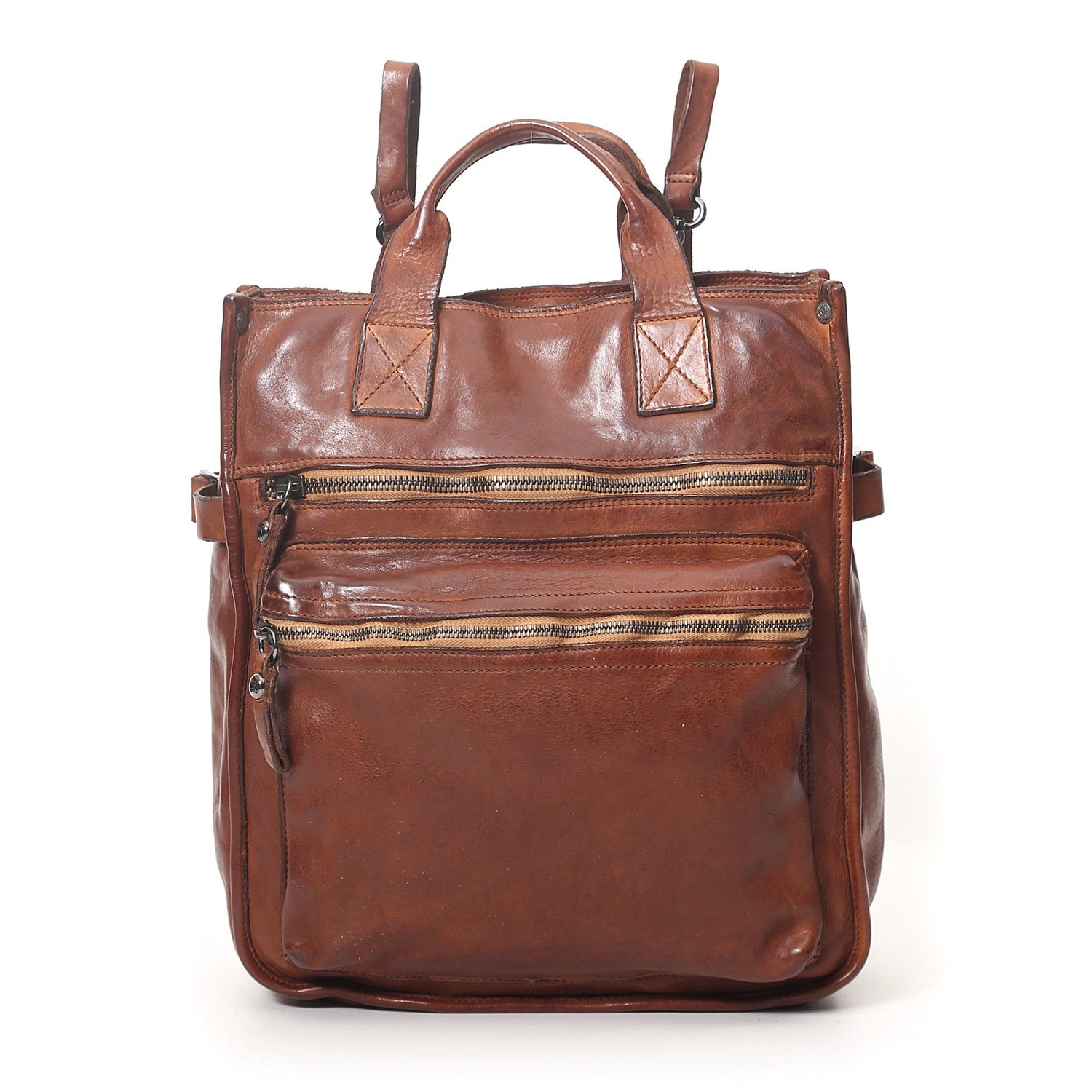 Campomaggi Gelso Leather Shopping Bag/Backpack Leather Bag Campomaggi