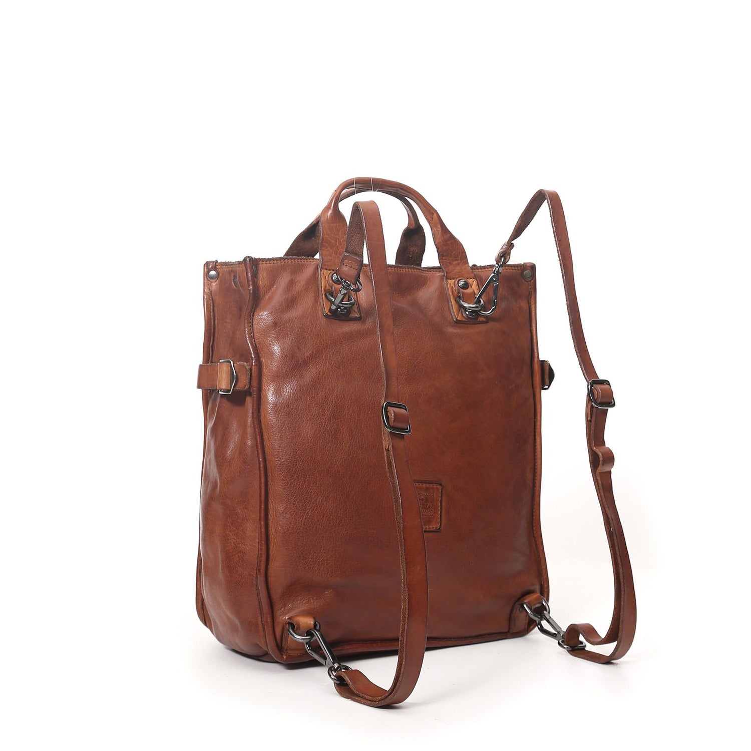 Campomaggi Gelso Leather Shopping Bag/Backpack Leather Bag Campomaggi