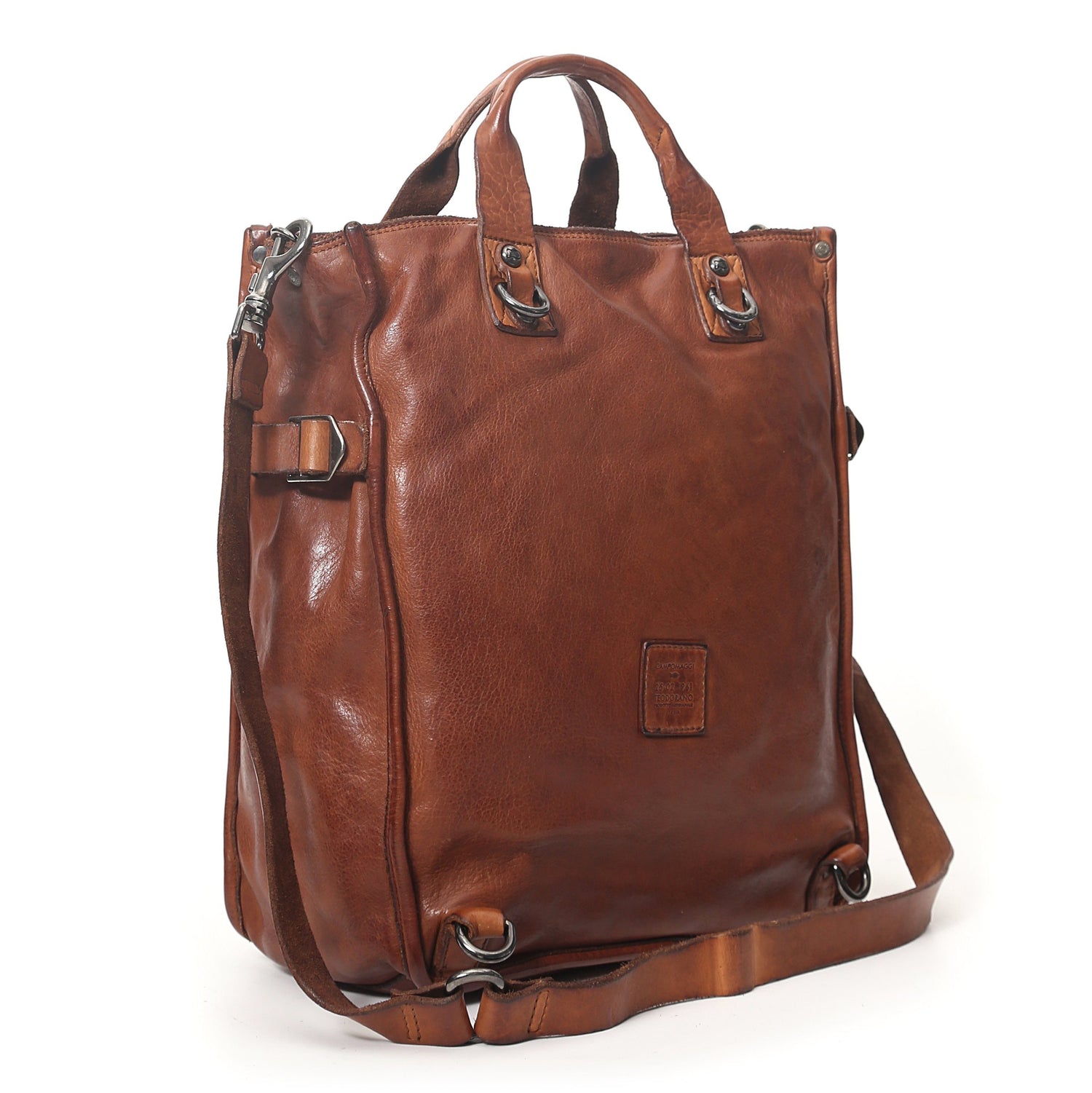 Campomaggi Gelso Leather Shopping Bag/Backpack Leather Bag Campomaggi