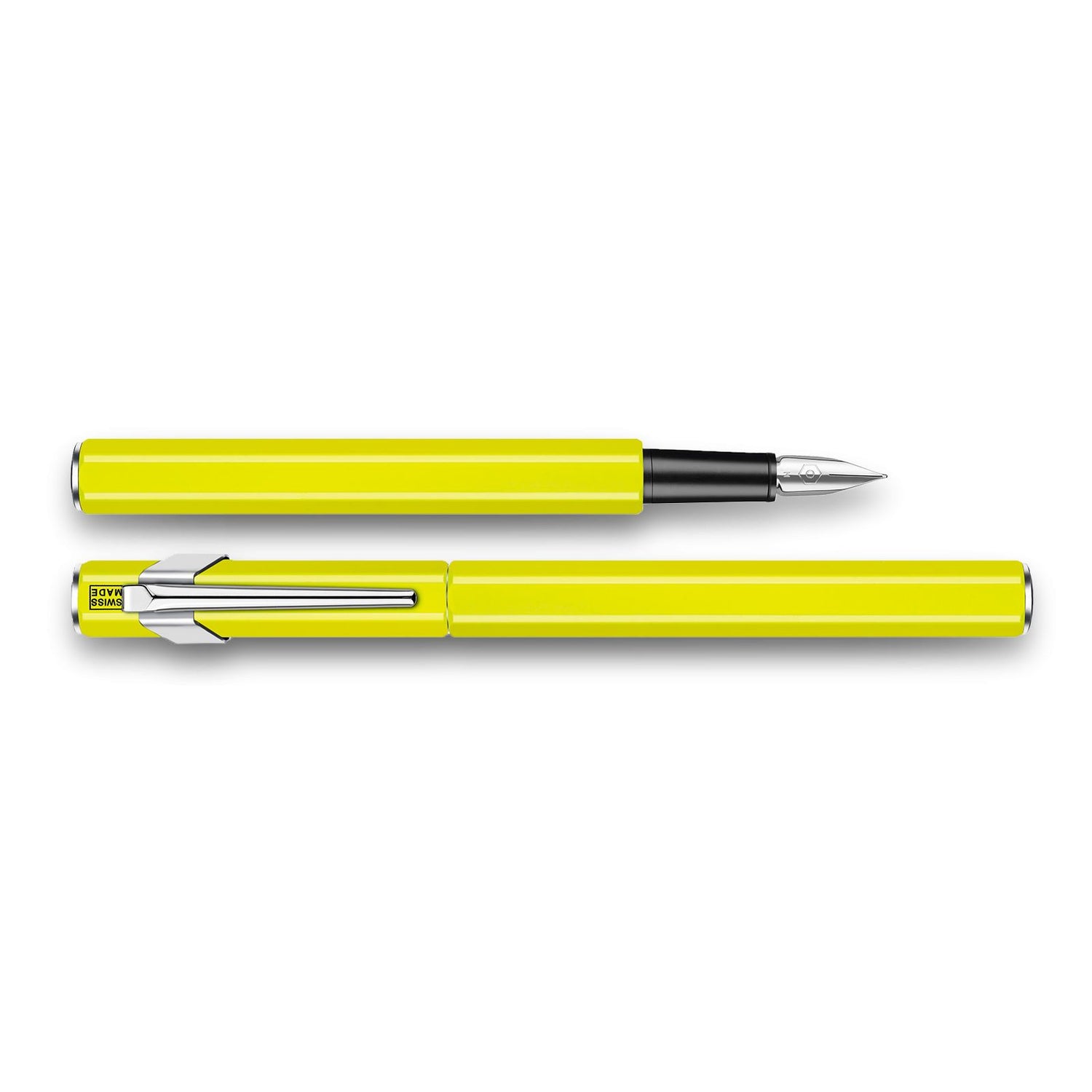 Caran d’Ache 849 Fountain Pen, Yellow Fluo Fountain Pen Caran d'Ache