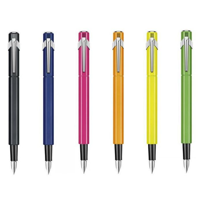 Caran d’Ache 849 Fountain Pen, Purple Fluo Fountain Pen Caran d'Ache