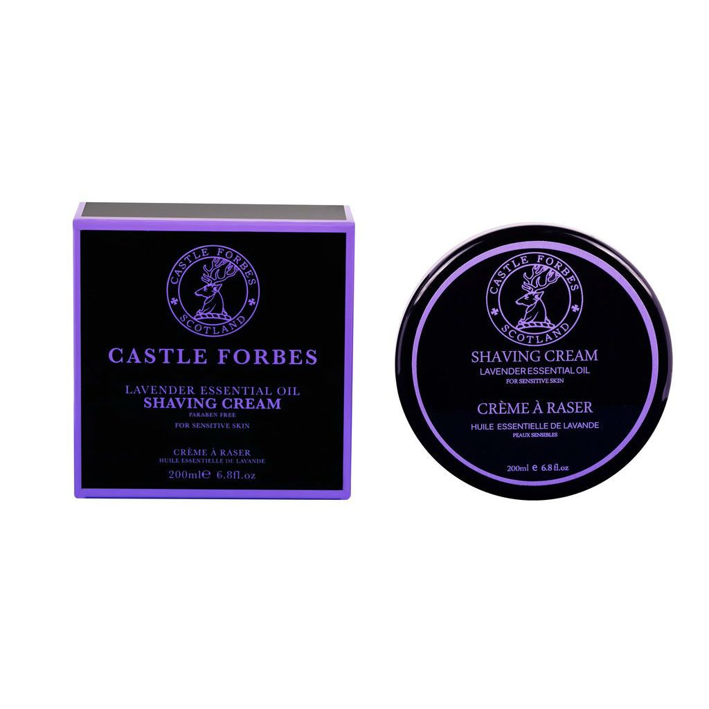 Castle Forbes Lavender Oil Shaving Cream Shaving Cream Castle Forbes
