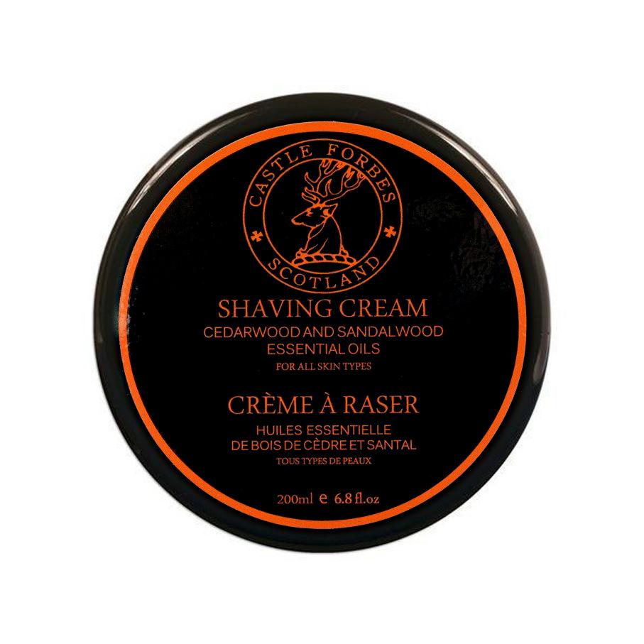 Castle Forbes Cedar and Sandalwood Shaving Cream Shaving Cream Castle Forbes