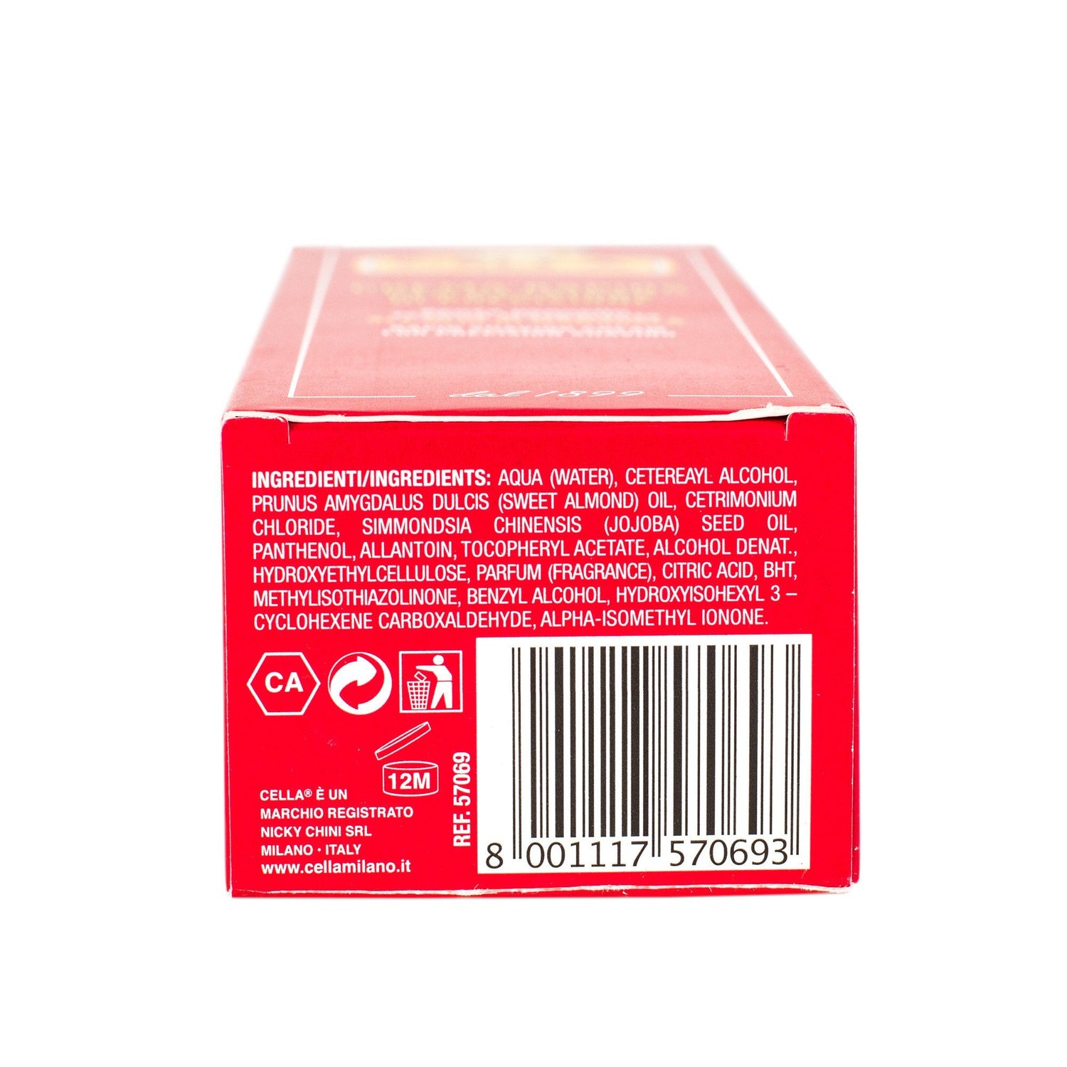 Cella Rapid Brushless Shaving Cream with Almond Oil Shaving Cream Cella