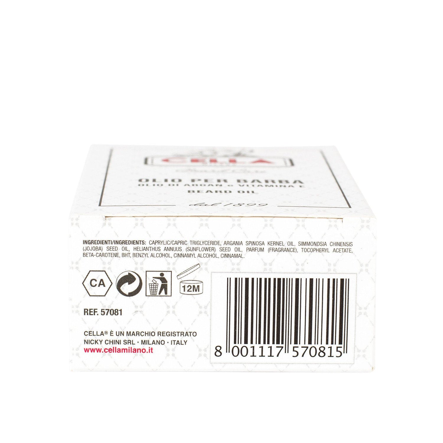 Cella Beard Oil Beard Balm Cella