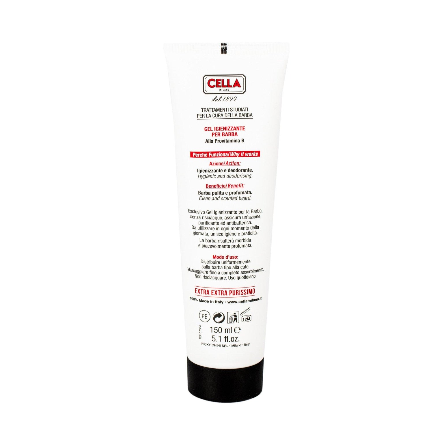 Cella Hygenic Beard Gel Beard Wash Cella