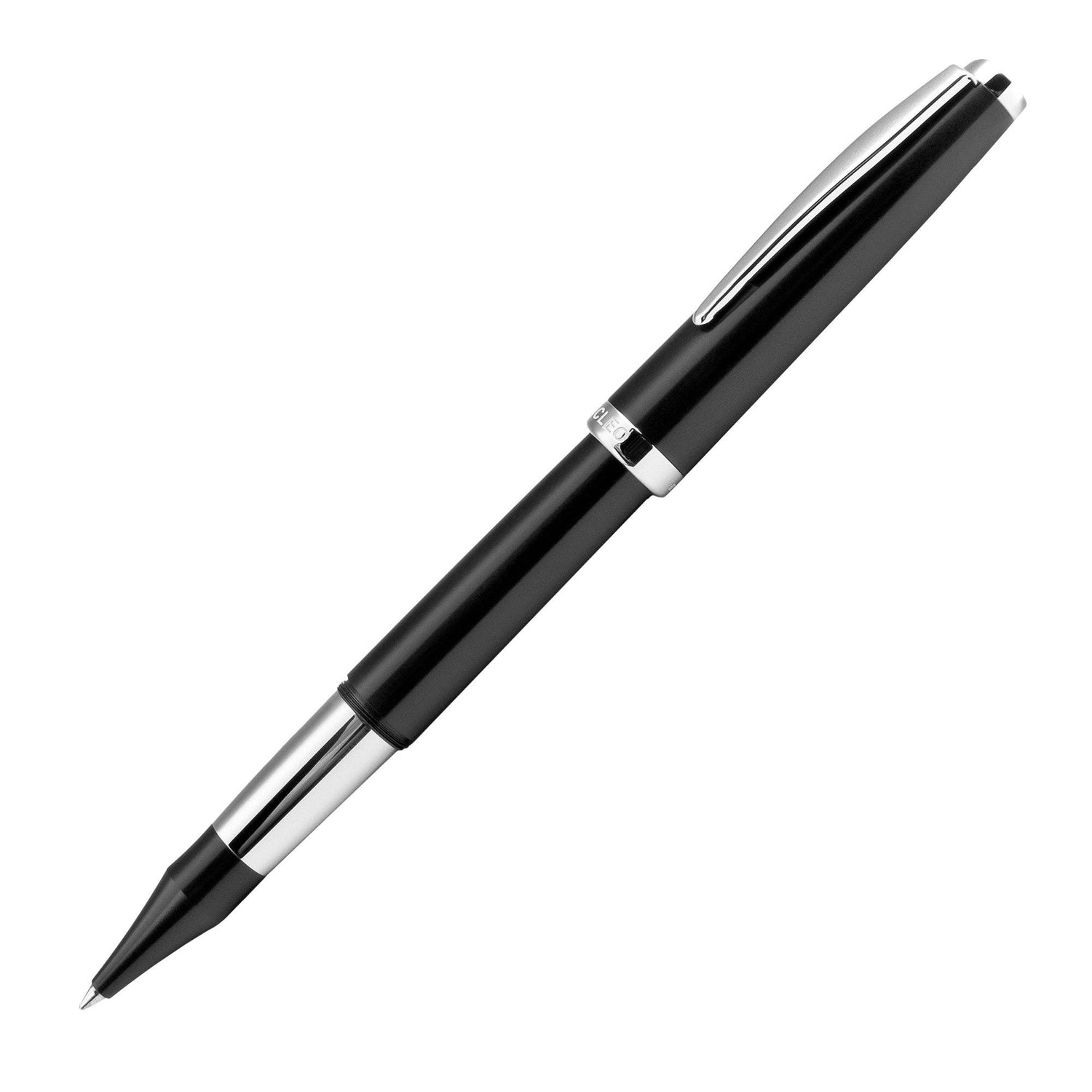 Cleo Skribent Colour Rollerball Pen, Black Ball Point Pen Cleo Skribent