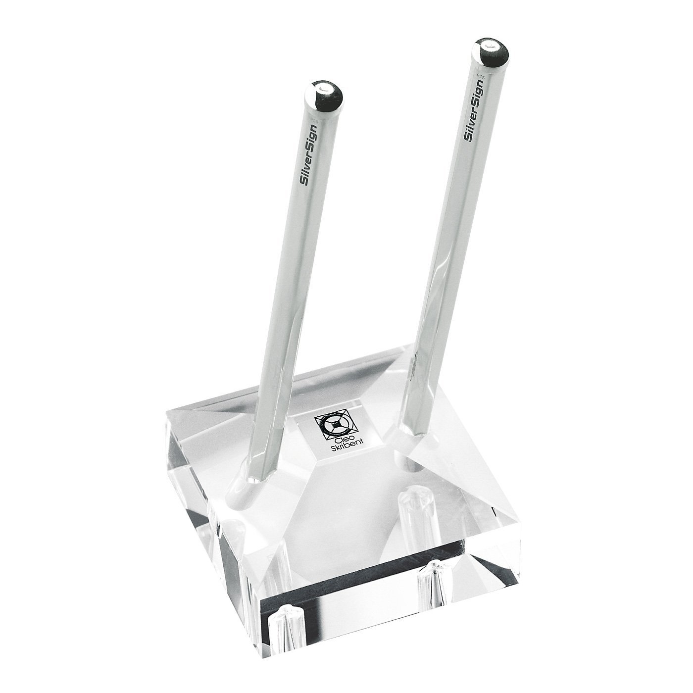 Cleo Skribent SilverSign Crystal Pen Stand Pen Stand Cleo Skribent