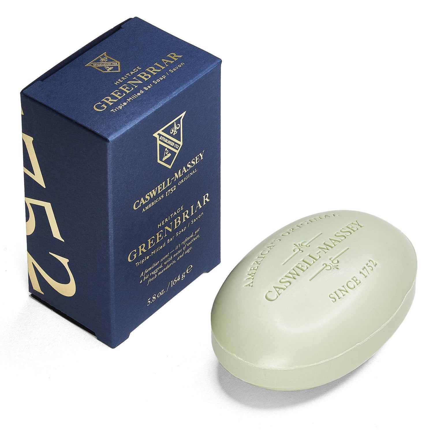 Caswell-Massey Heritage Collection Soap Bar Body Soap Caswell-Massey Greenbriar
