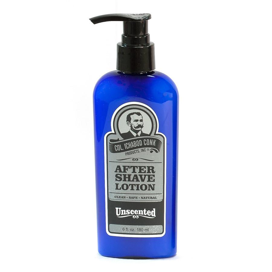 Col. Conk Natural After Shave Lotion, Unscented Aftershave Balm Col. Ichabod Conk
