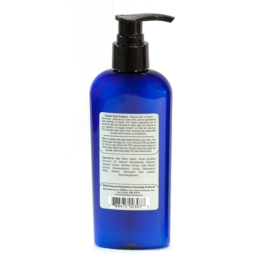 Col. Conk Natural After Shave Lotion, Unscented Aftershave Balm Col. Ichabod Conk