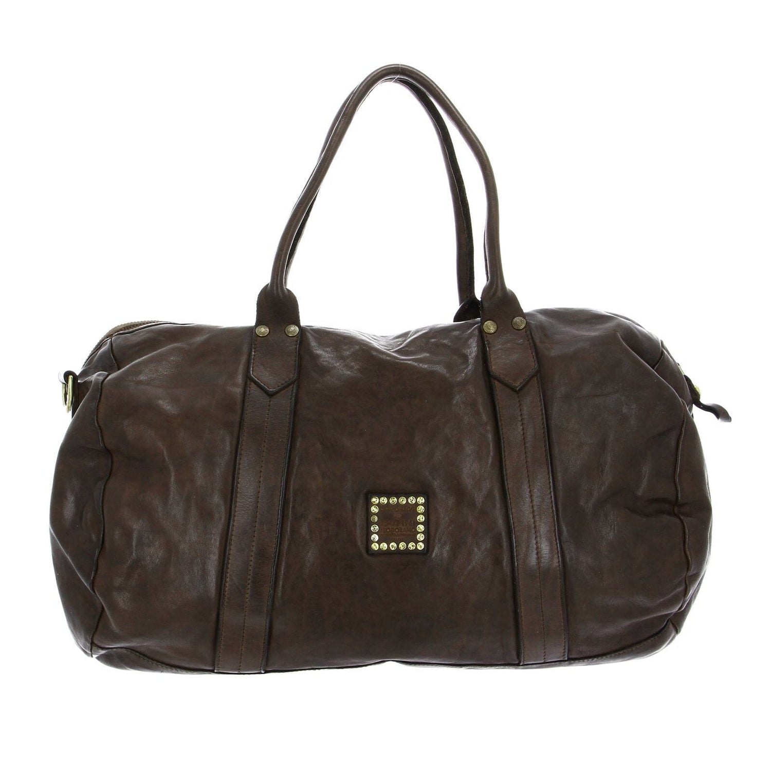 Campomaggi Weekend Bag, Smooth Finish overnight bag Campomaggi Dark Brown