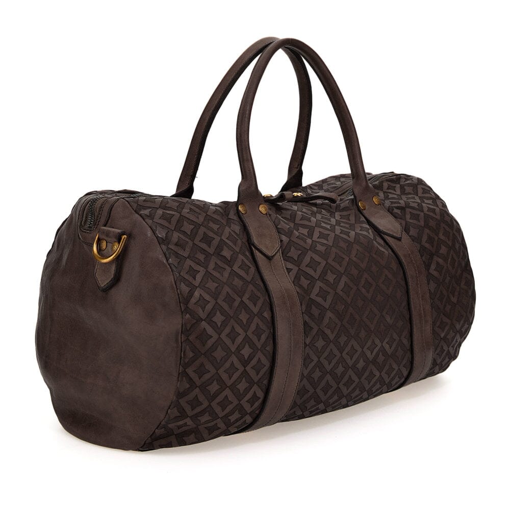 Campomaggi Aron Weekend Bag, Star Laser Print overnight bag Campomaggi