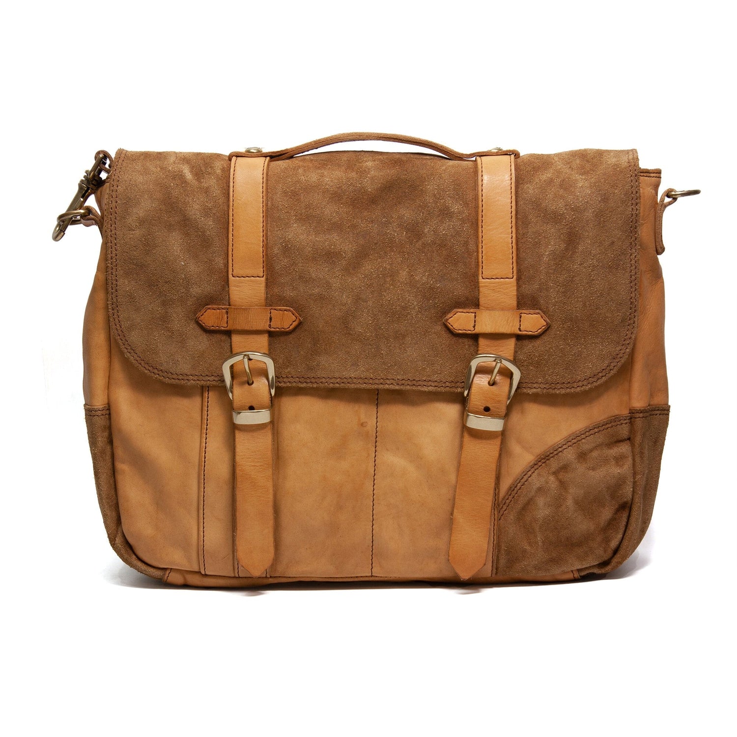 Campomaggi Jacob Leather Workbag Leather Bag Campomaggi Camel