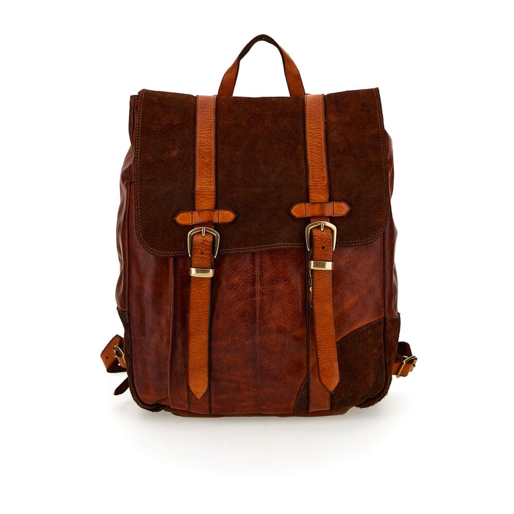 Campomaggi Jacob Leather Backpack Backpack Campomaggi Cognac