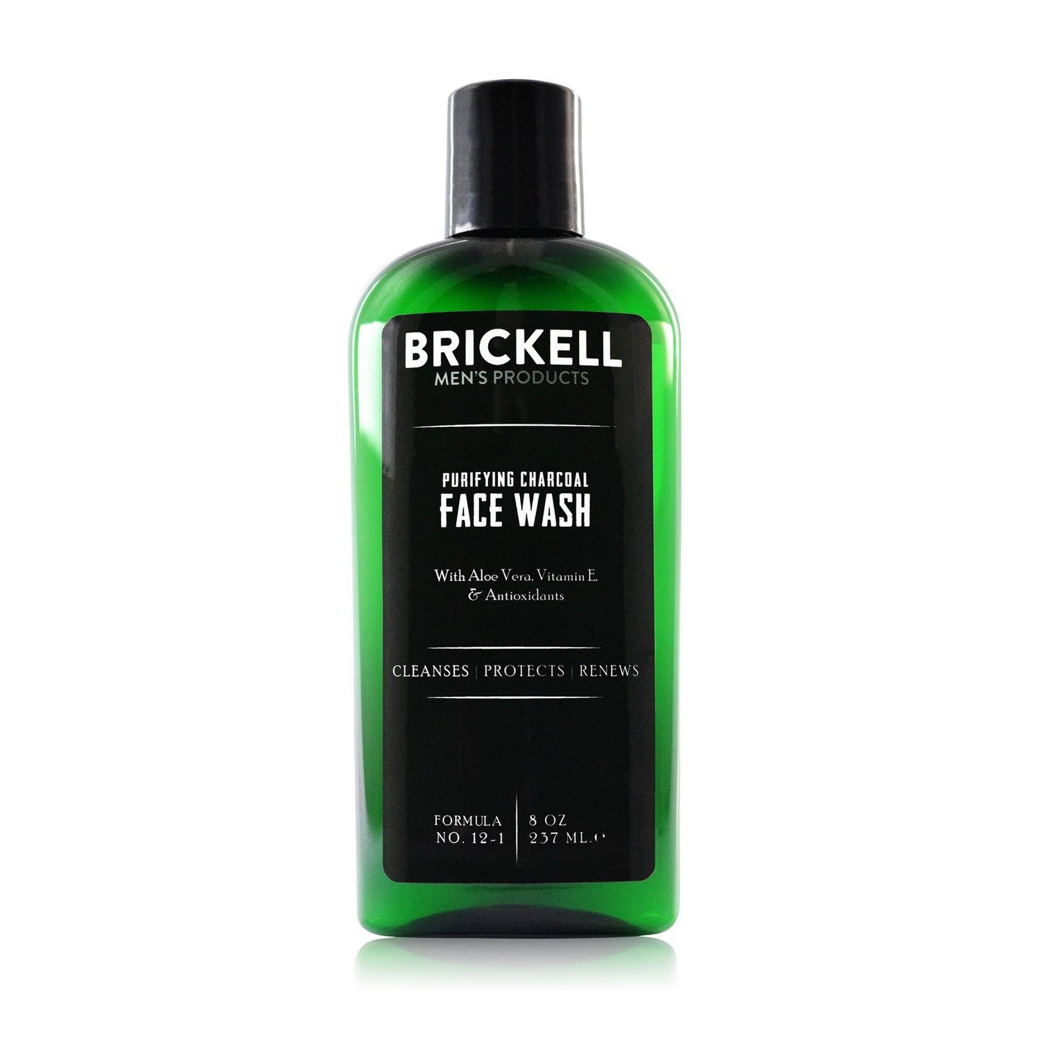 Brickell Purifying Charcoal Face Wash with Aloe Vera Facial Care Brickell