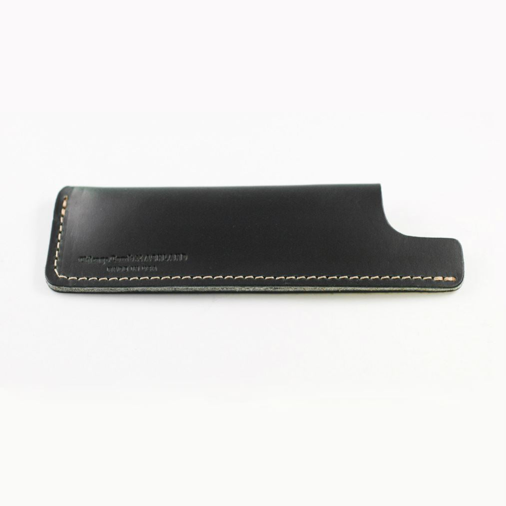 Chicago Comb Co. Sheaths in Horween Leather, No. 2 & 4 Comb Sheath Chicago Comb Co Dark Green