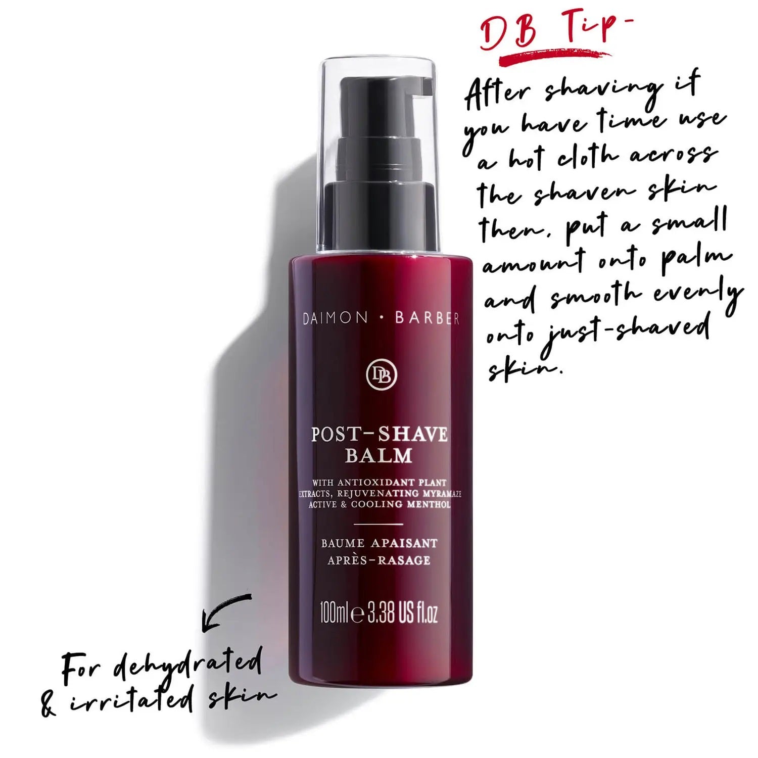 Daimon Barber Post Shave Balm Aftershave Daimon Barber