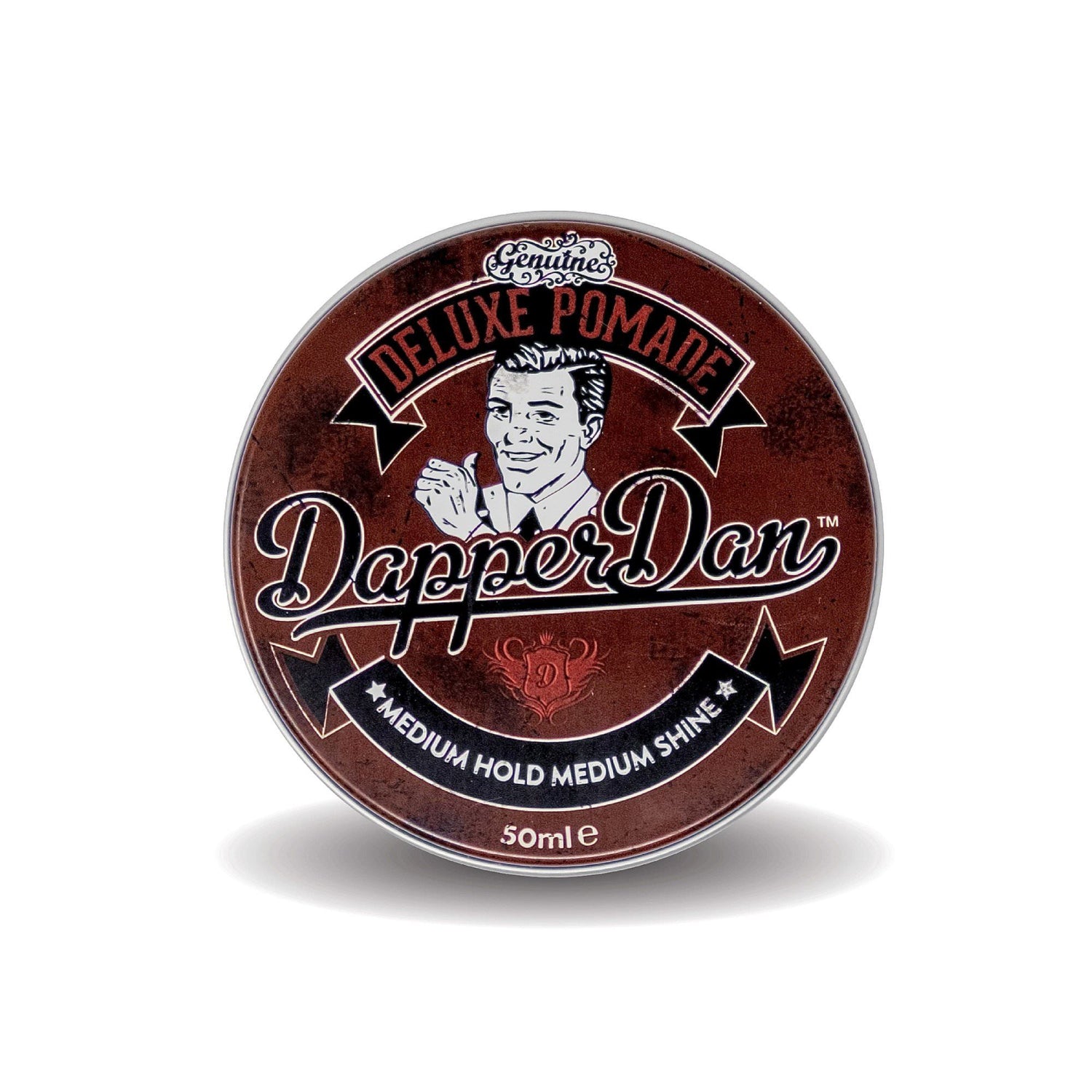Dapper Dan Deluxe Pomade with Medium Hold and Medium Shine Men's Grooming Cream Dapper Dan 100 ml