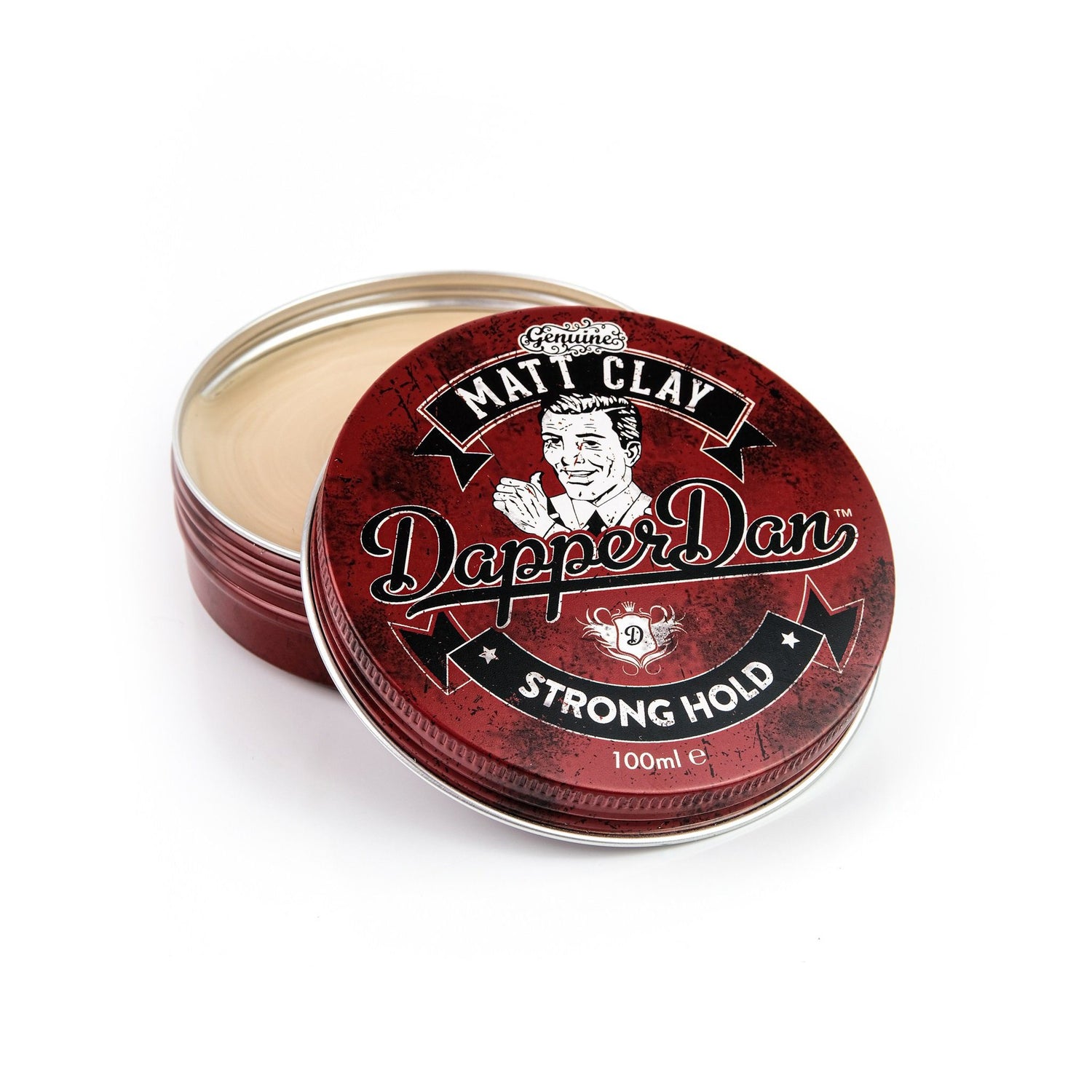 Dapper Dan Matt Clay Pomade with Strong Hold 100 ml Men's Grooming Cream Dapper Dan
