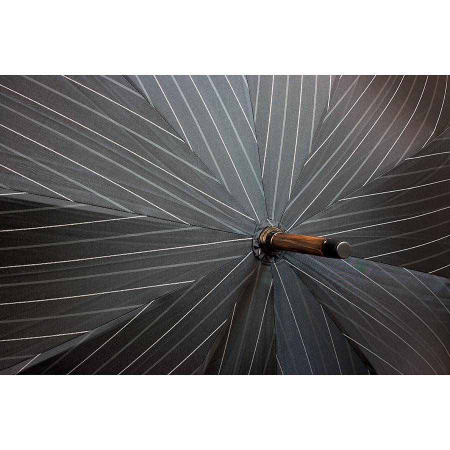 Doppler Orion Gentlemen's Umbrella with Chestnut Handle, Pinstripes Umbrella Doppler 