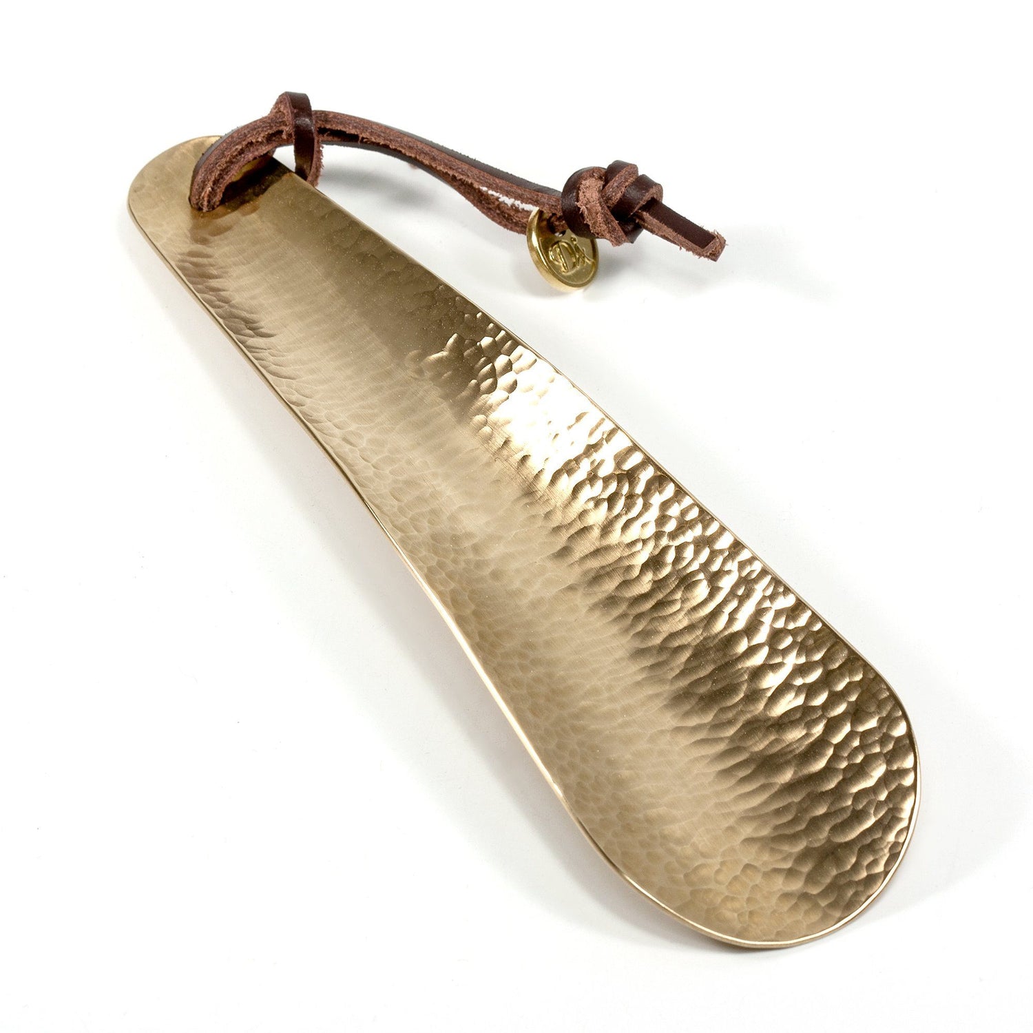 Diarge Brass Chasing Shoehorn, Gold Shoe Horn Diarge Large
