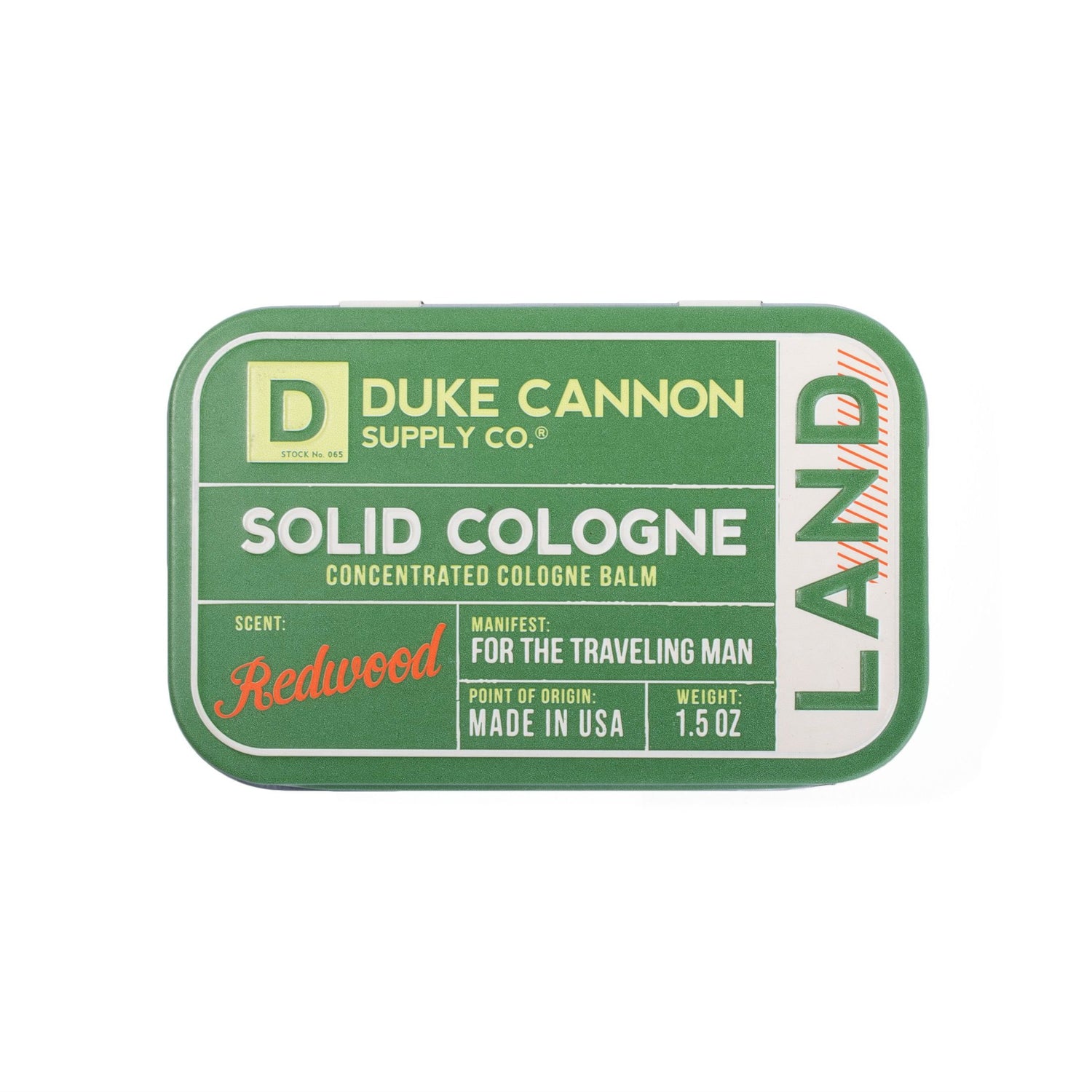 Duke Cannon Supply Co. Solid Cologne Men's Fragrance Duke Cannon Supply Co Land