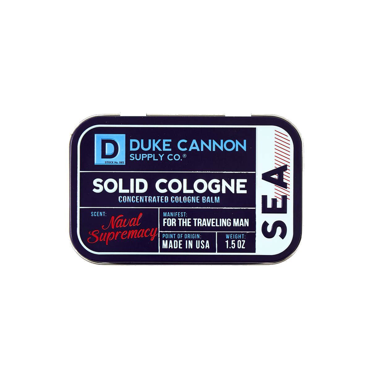 Duke Cannon Supply Co. Solid Cologne Men's Fragrance Duke Cannon Supply Co Sea