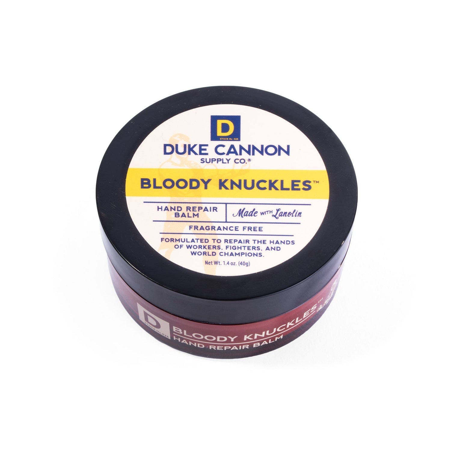 Duke Cannon Bloody Knuckles Hand Repair Balm Hand Cream Duke Cannon Supply Co