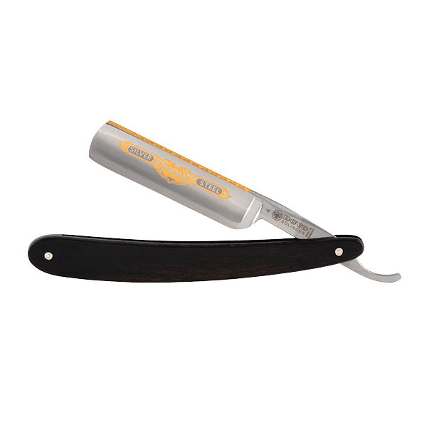 DOVO Prima Straight Razor 5/8”, Ebony Scales Straight Razor DOVO