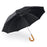 Brilliant Luxury Pure Silk Gentlemen's Umbrella, Metal Shaft and Malacca Wood Handle Umbrella Eberhard Göbel 