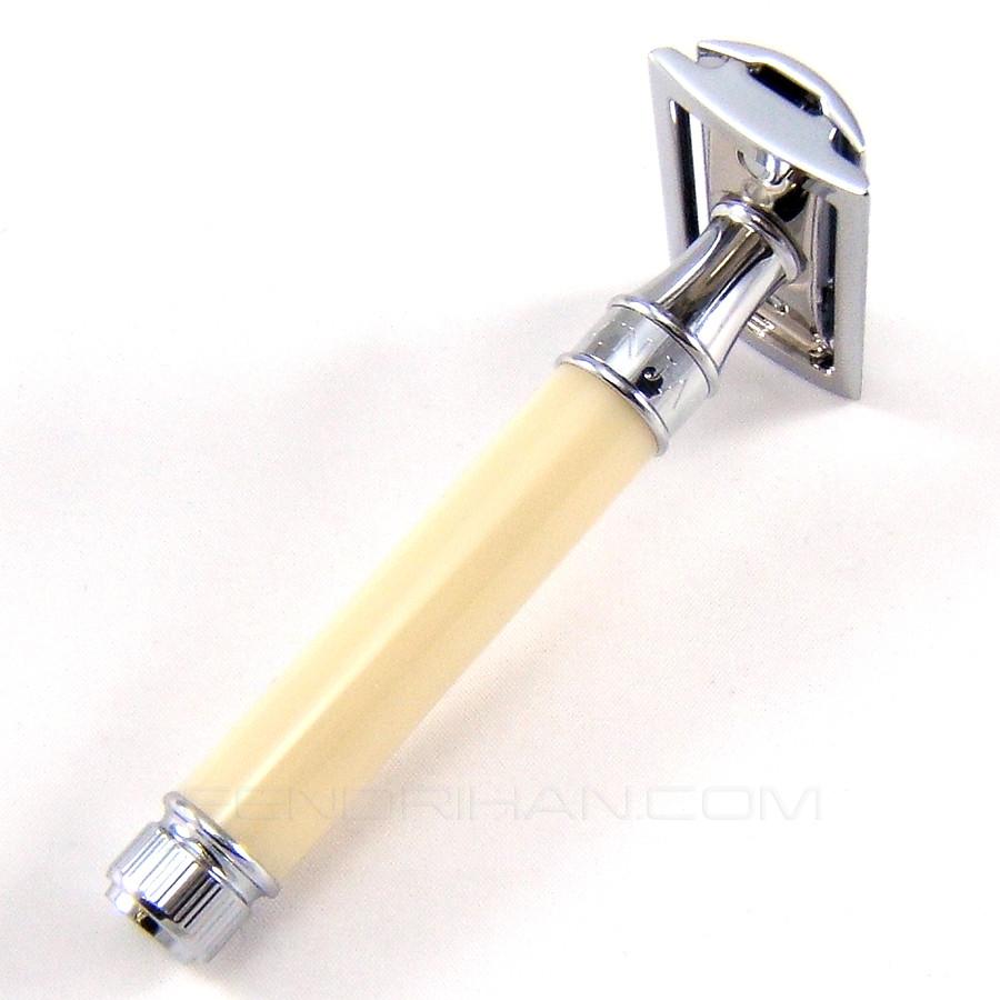 Edwin Jagger Classic Double-Edge Safety Razor in Ivory Double Edge Safety Razor Edwin Jagger