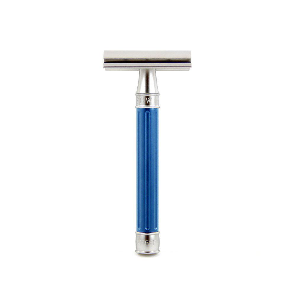 Edwin Jagger 3ONE6 Stainless Steel Double Edge Safety Razor Double Edge Safety Razor Edwin Jagger Anodized Blue