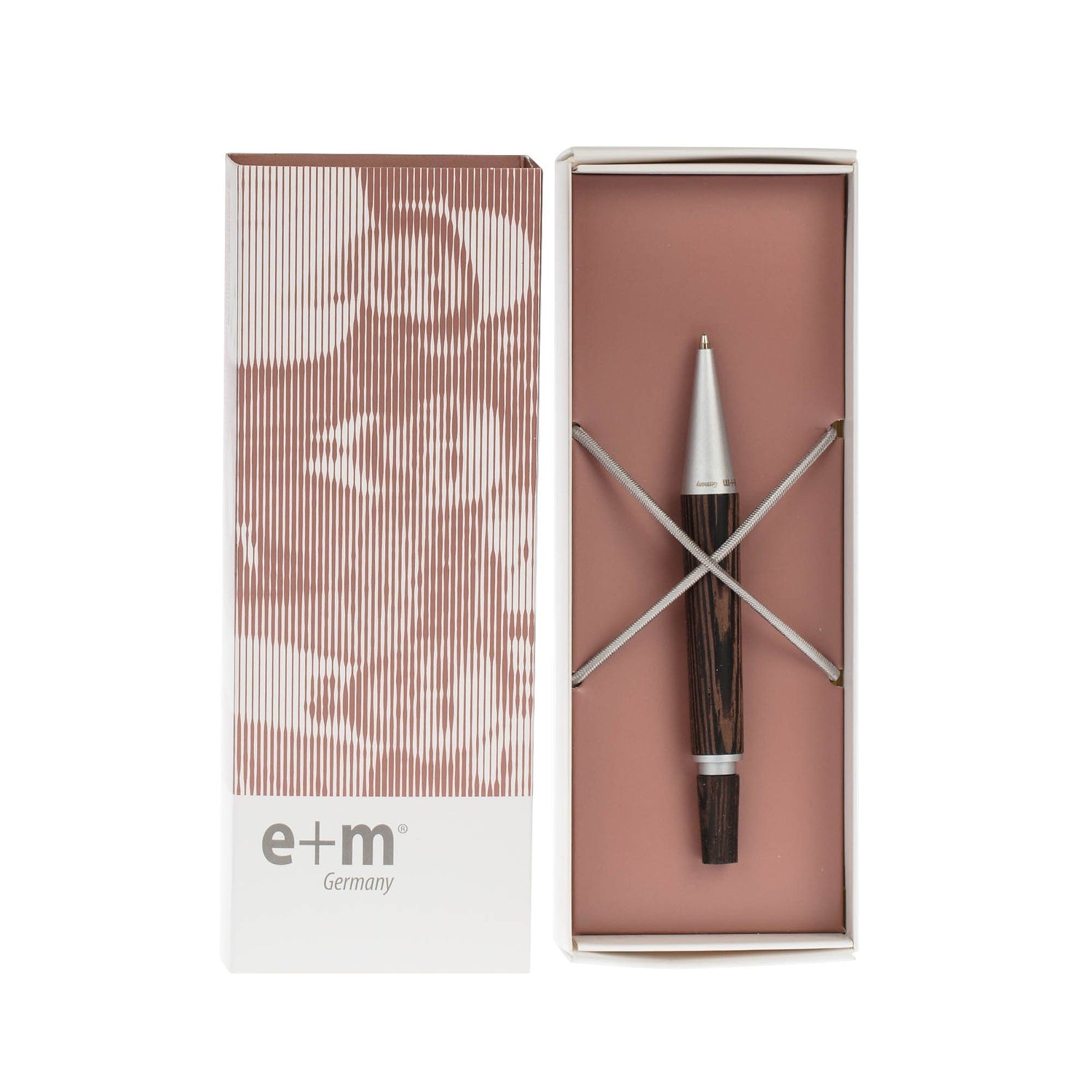 e+m Holzprodukte ‘Pocket Uno’ Wooden Ballpoint Pen Ball Point Pen e+m Holzprodukte