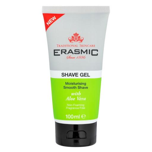 Erasmic Shave Gel with Aloe Vera Shaving Cream Erasmic