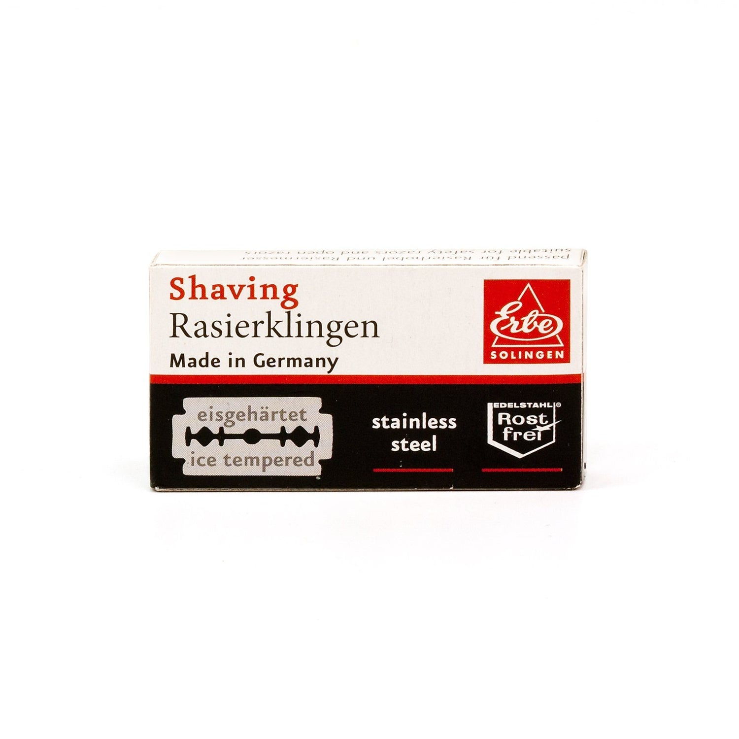 10 Erbe Solingen Fresh Tradition Double-Edge Safety Razor Blades Razor Blades Erbe Solingen