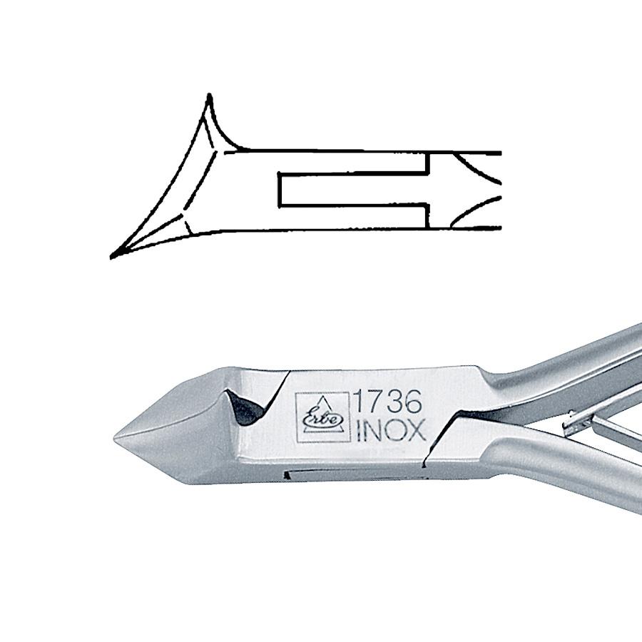 Erbe Solingen Stainless Steel Toe Nail Nipper, Box Joint Toenail Nipper Erbe Solingen