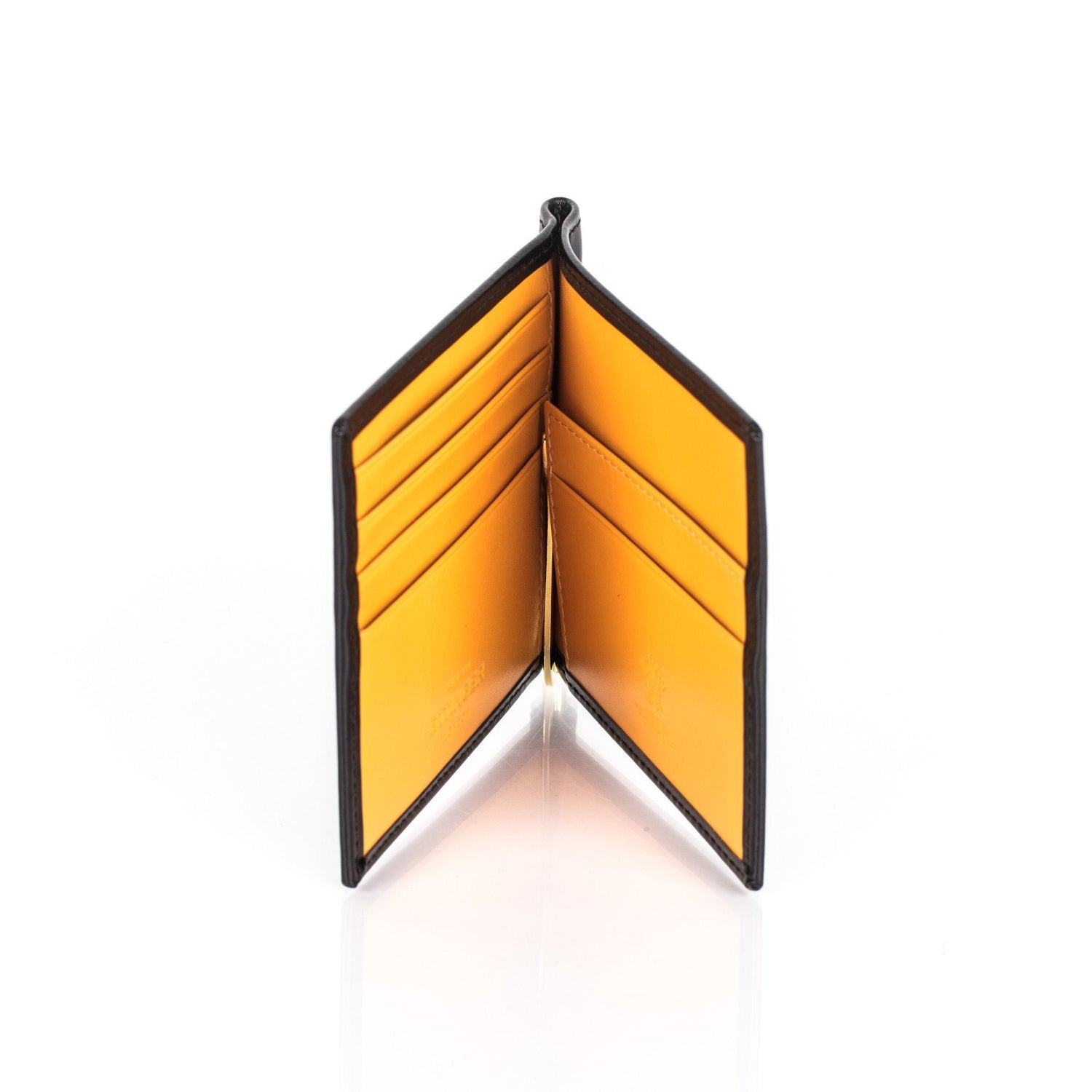 Ettinger Bridle Money Clip Leather Wallet with 6 CC Slots Leather Wallet Ettinger