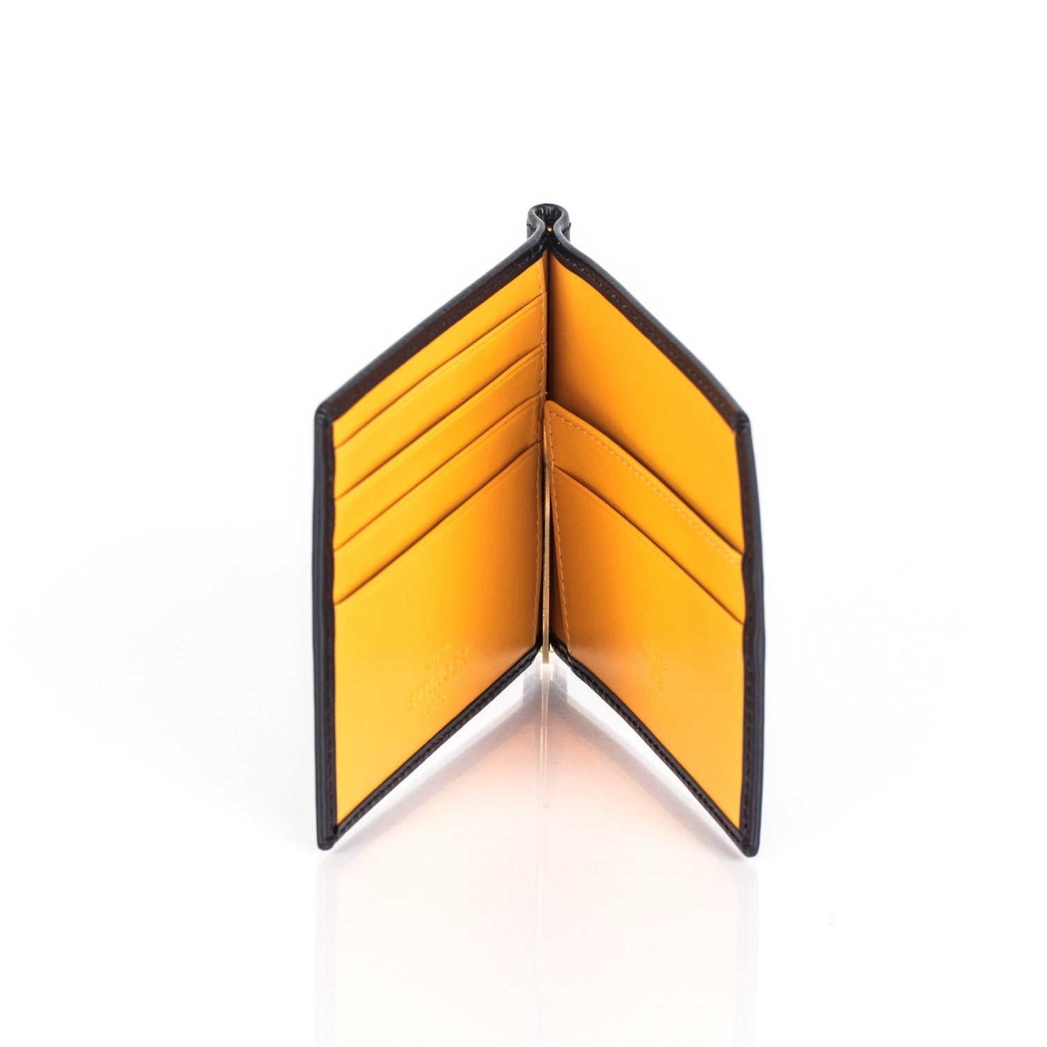 Ettinger Bridle Money Clip Leather Wallet with 6 CC Slots Leather Wallet Ettinger