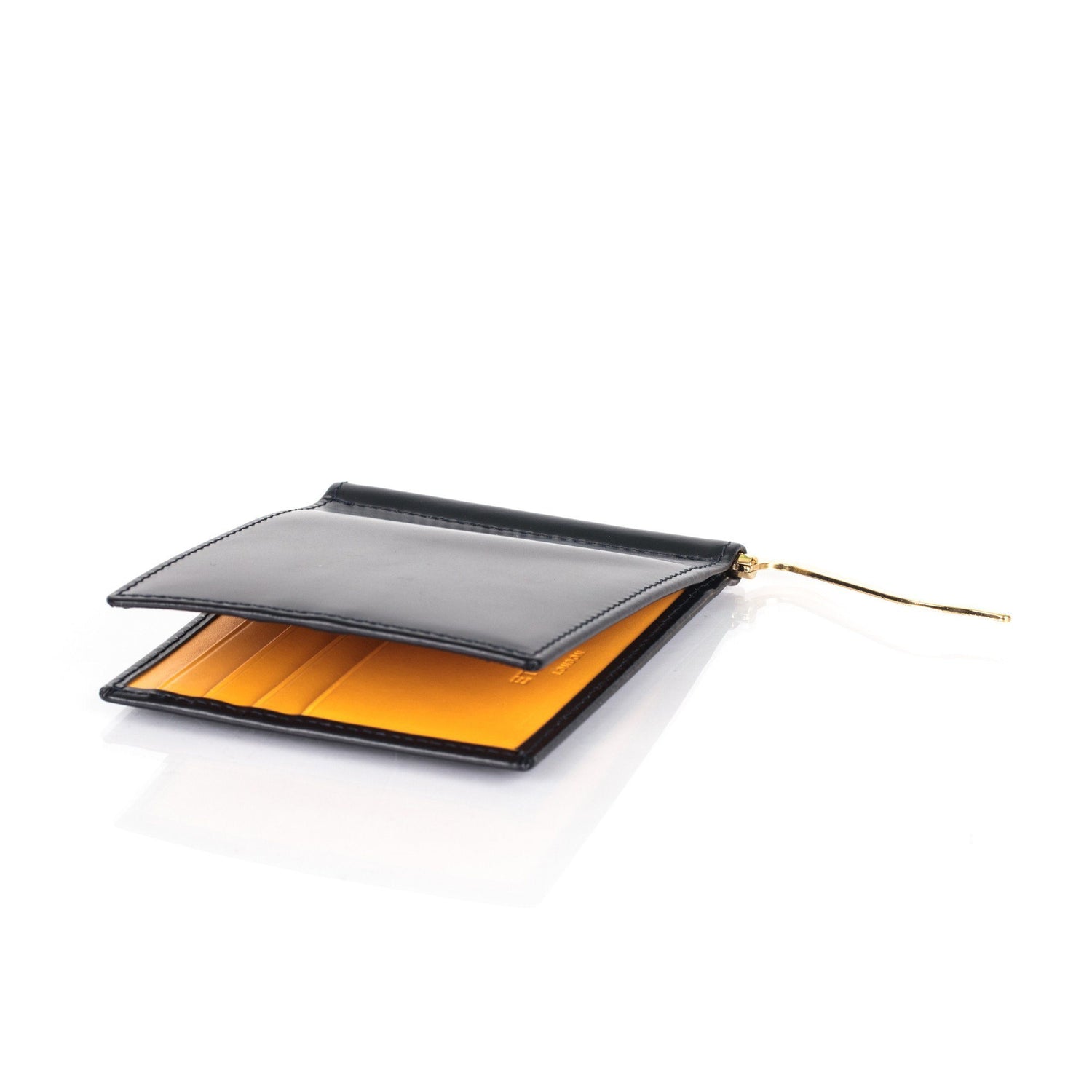 Ettinger Bridle Money Clip Leather Wallet with 6 CC Slots Leather Wallet Ettinger