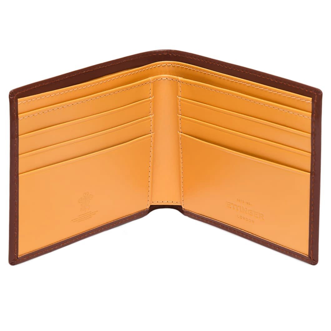 Ettinger Bridle Hide Billfold Leather Wallet with 6 CC Slots Leather Wallet Ettinger