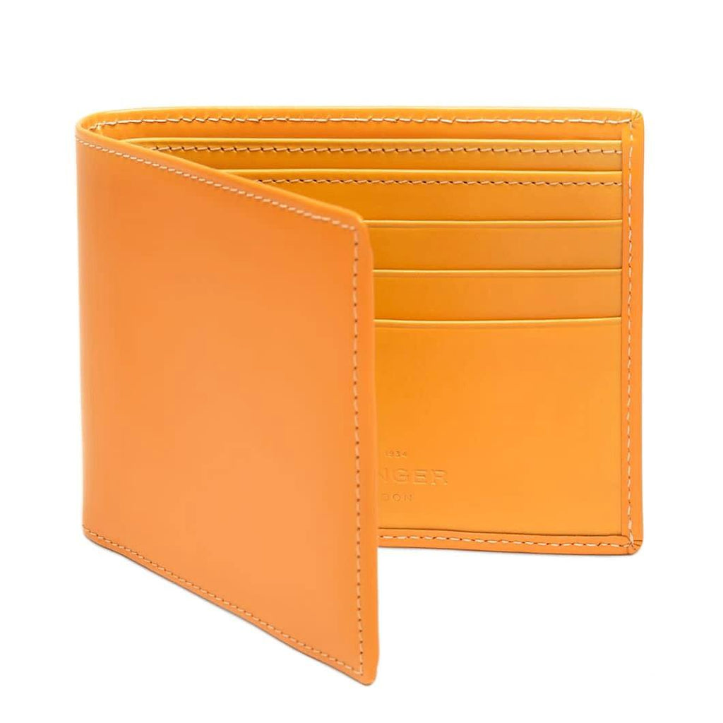 Ettinger Bridle Hide Billfold Leather Wallet with 6 CC Slots Leather Wallet Ettinger London Tan 