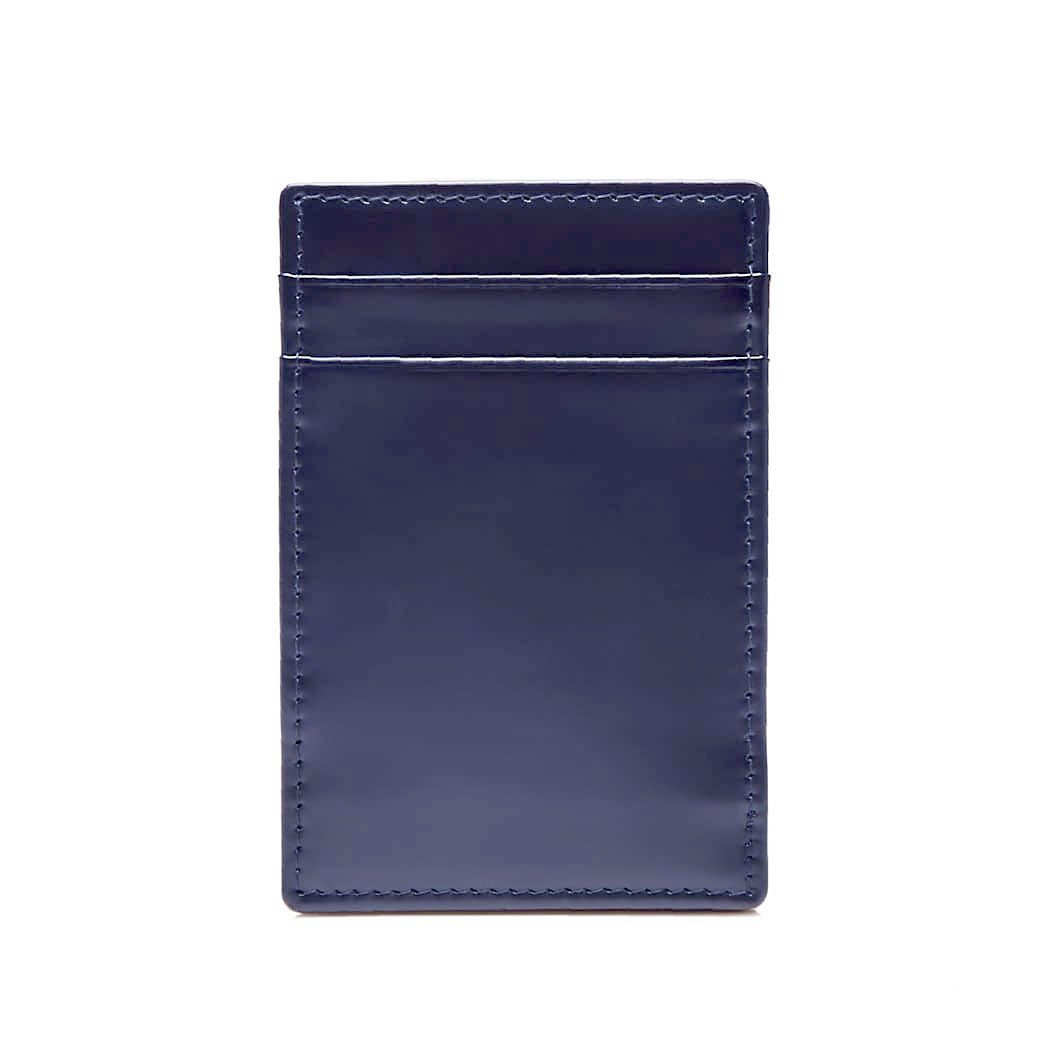 Ettinger Bridle Hide Magic Wallet Leather Wallet Ettinger Navy