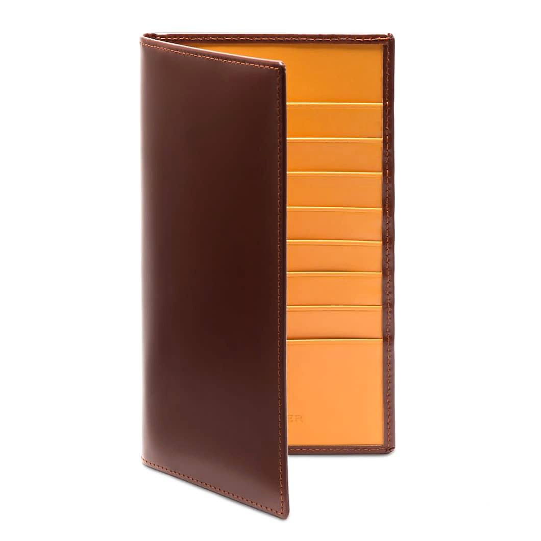 Ettinger Bridle Hide 8 Credit Card Coat Leather Wallet Leather Wallet Ettinger Havana