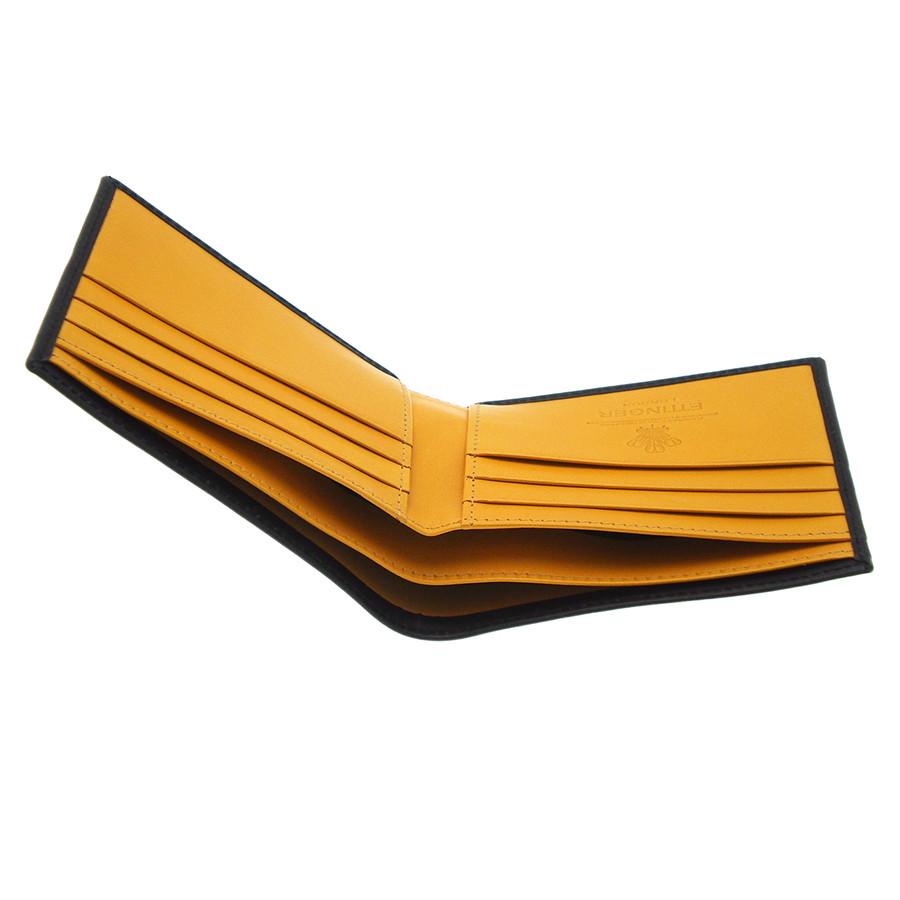 Ettinger Bridle Hide Billfold Leather Wallet with 6 CC Slots Leather Wallet Ettinger