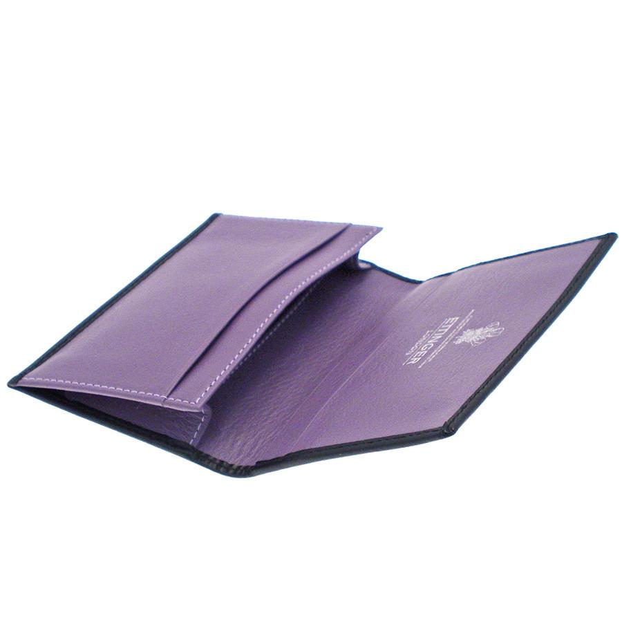 Ettinger Sterling Business Card Case Leather Wallet Ettinger