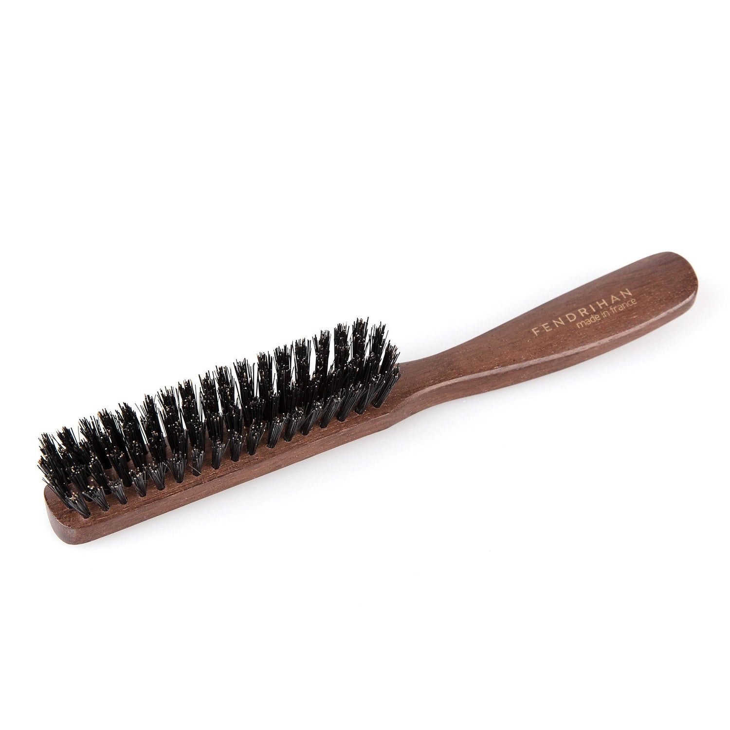 Fendrihan 4 Row Bubinga Wood Hairbrush with Boar Bristles, Made in France Hair Brush Fendrihan
